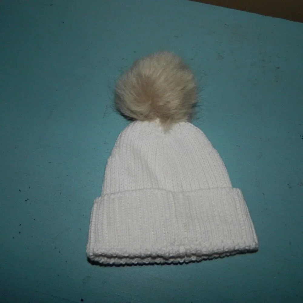 Mark & Graham Cashmere Blend Baby Pom Pom Hat 